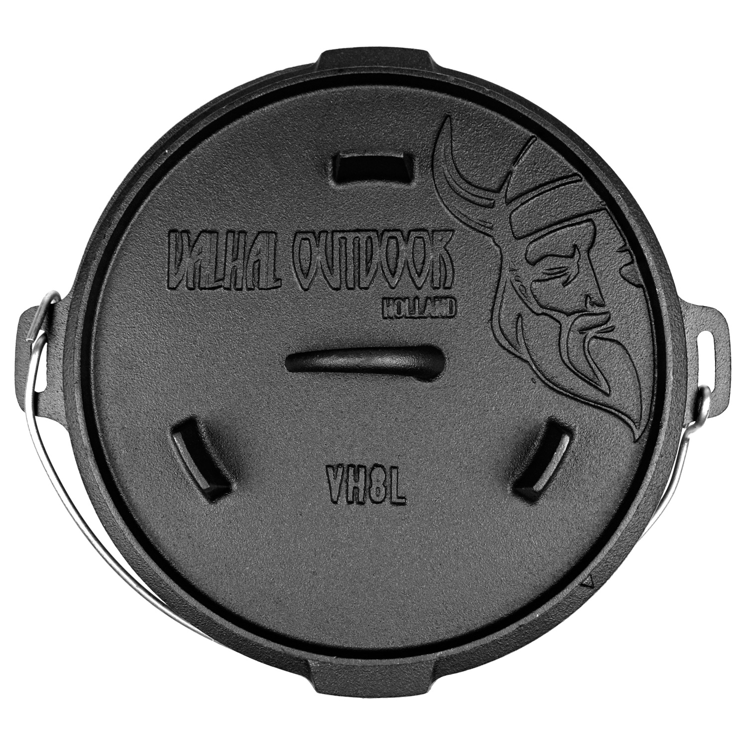 Valhal Outdoor Dutch Oven 8 l mit Füßen