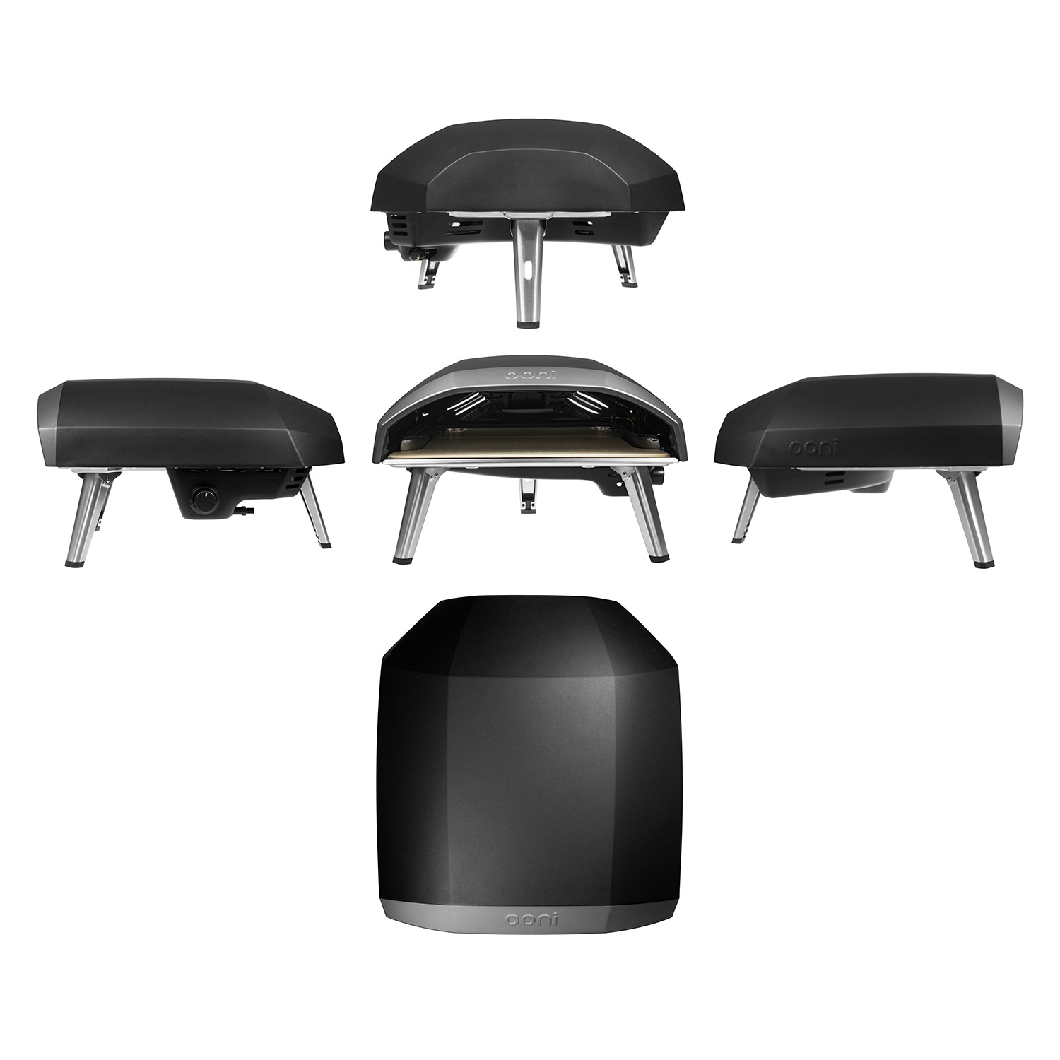 Ooni Koda 16" Pizzaofen + Ventura Pizza-Set (4-tlg.) gratis