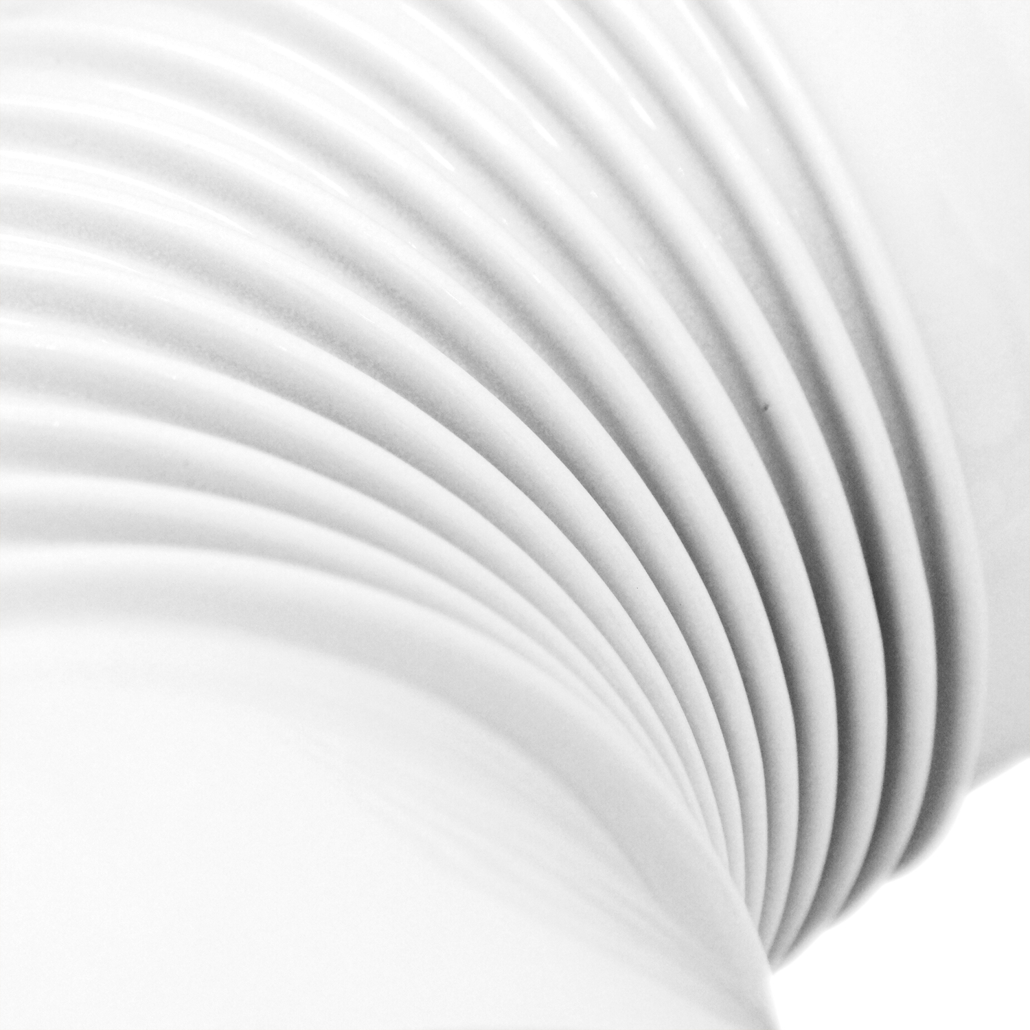 Coude de conduit de fumée / Coude de tuyau de poêle émaillé 150 mm - Coude à 90° nervuré blanc avec ouverture de nettoyage