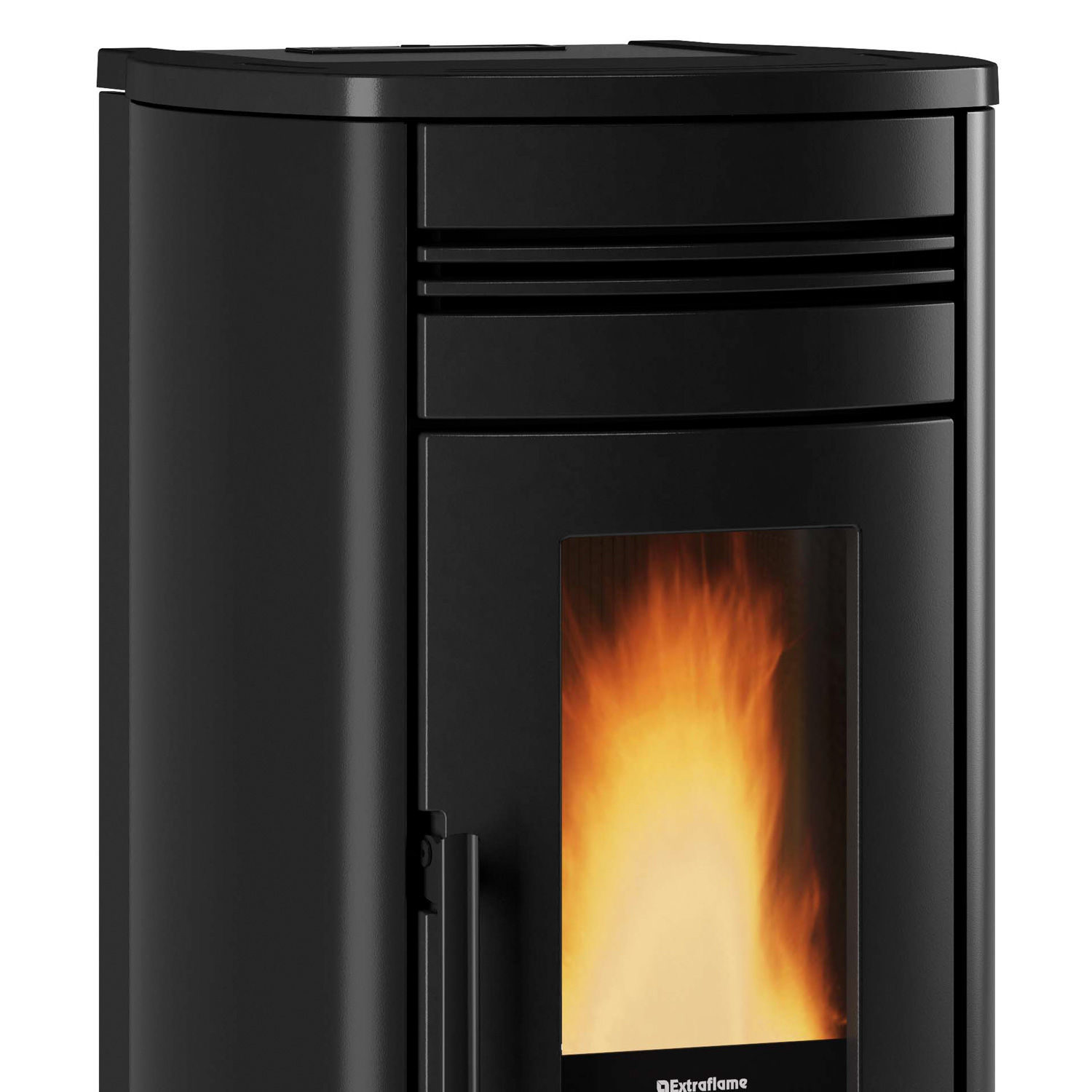 Extraflame Evolution Line Noris Plus poêle à granulés acier bronze