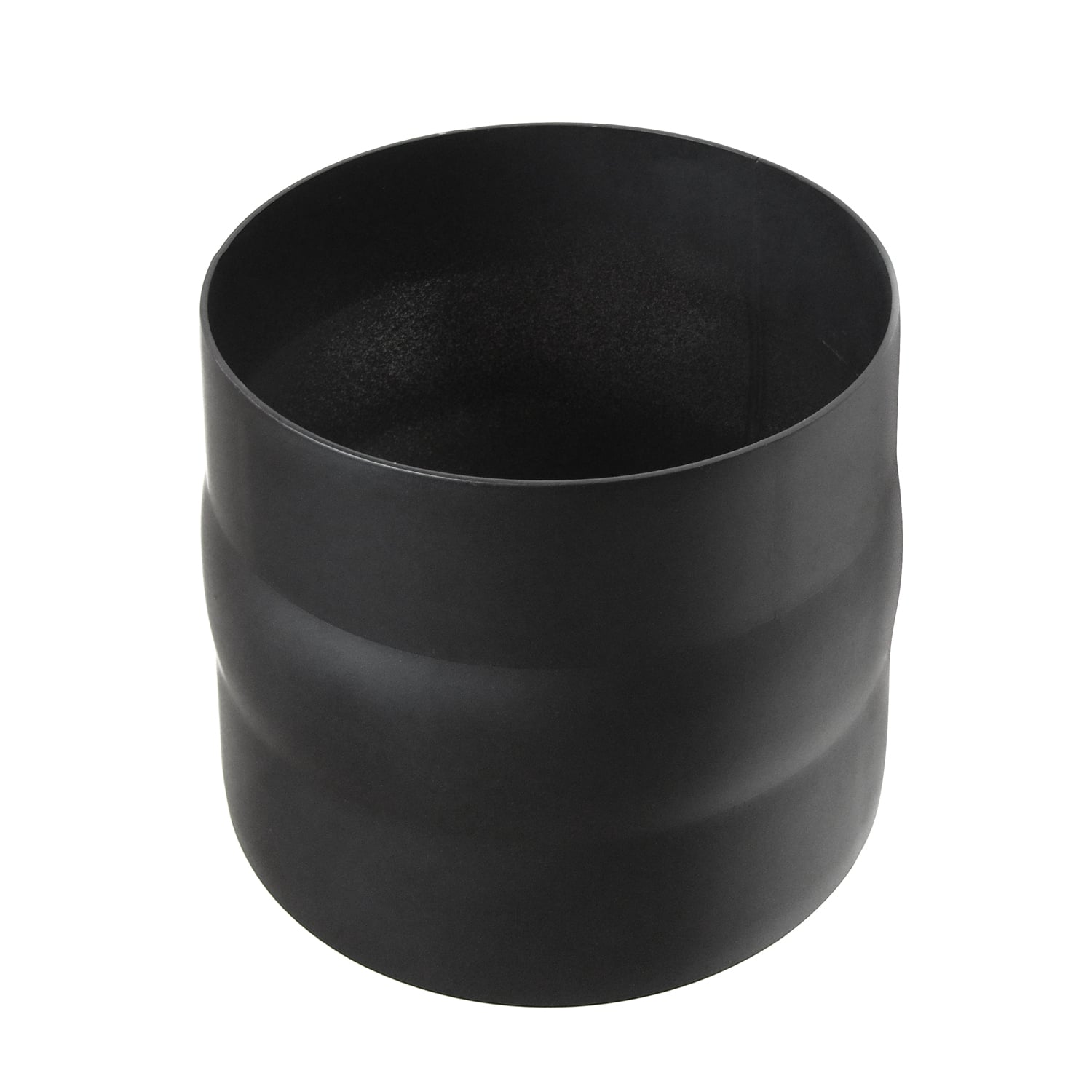 Raik Basic Adapter 200mm schwarz L: 150mm für Rauchrohr / Ofenrohr