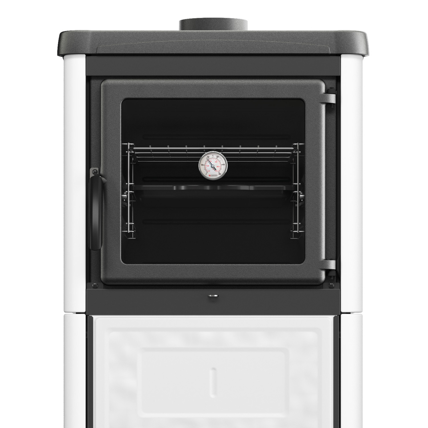 La Nordica Prestige Line Nova Forno 16 Kaminofen Mattweiß