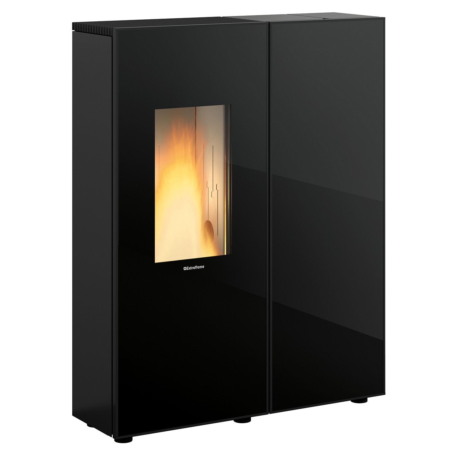 Extraflame SHARON PLUS CRYSTAL - noir poêle à granulés EVOLUTION LINE