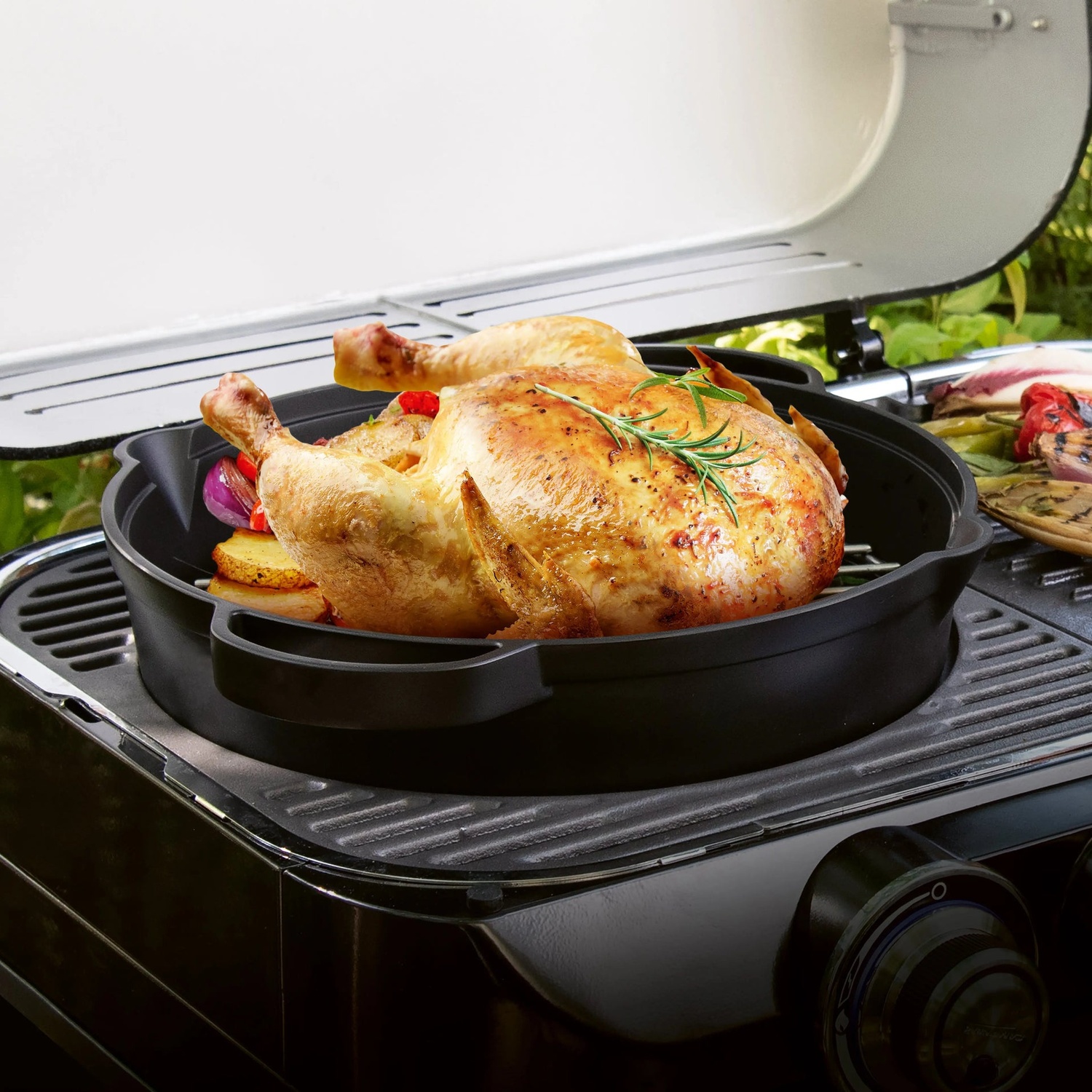 Campingaz CM Gusseiserne Pfanne mit Grillrost