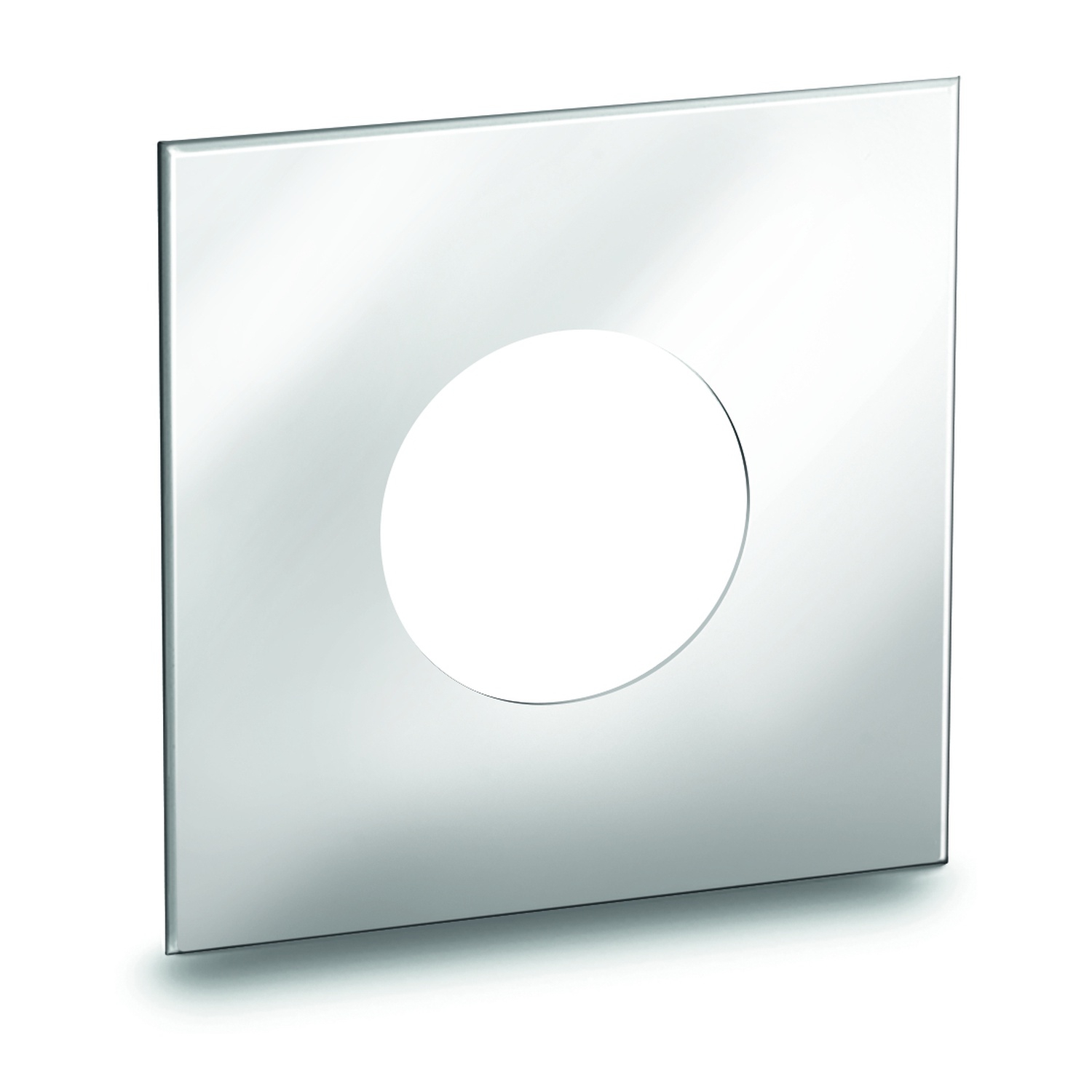 Schiedel rosace de raccordement angulaire 120 mm Ø180 mm brillant