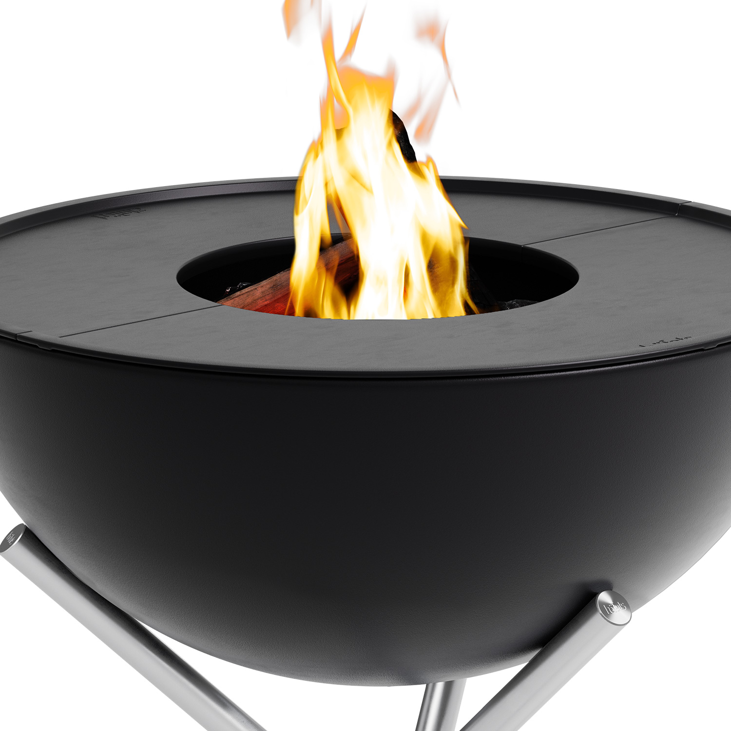 höfats BOWL 70 Plancha-Grillset Hoch