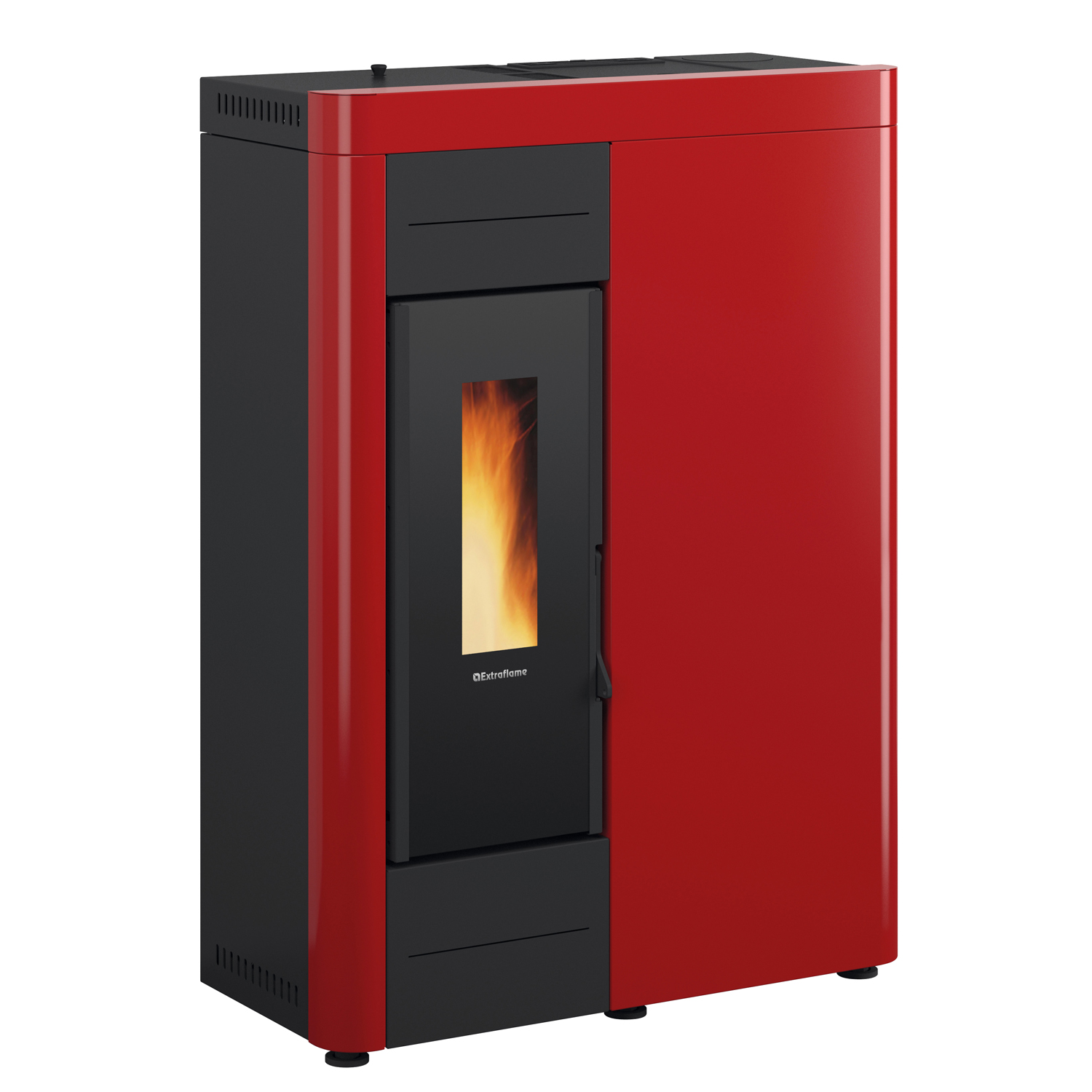 Extraflame Virna Idro 16 Wasserführender Pelletofen Bordeaux