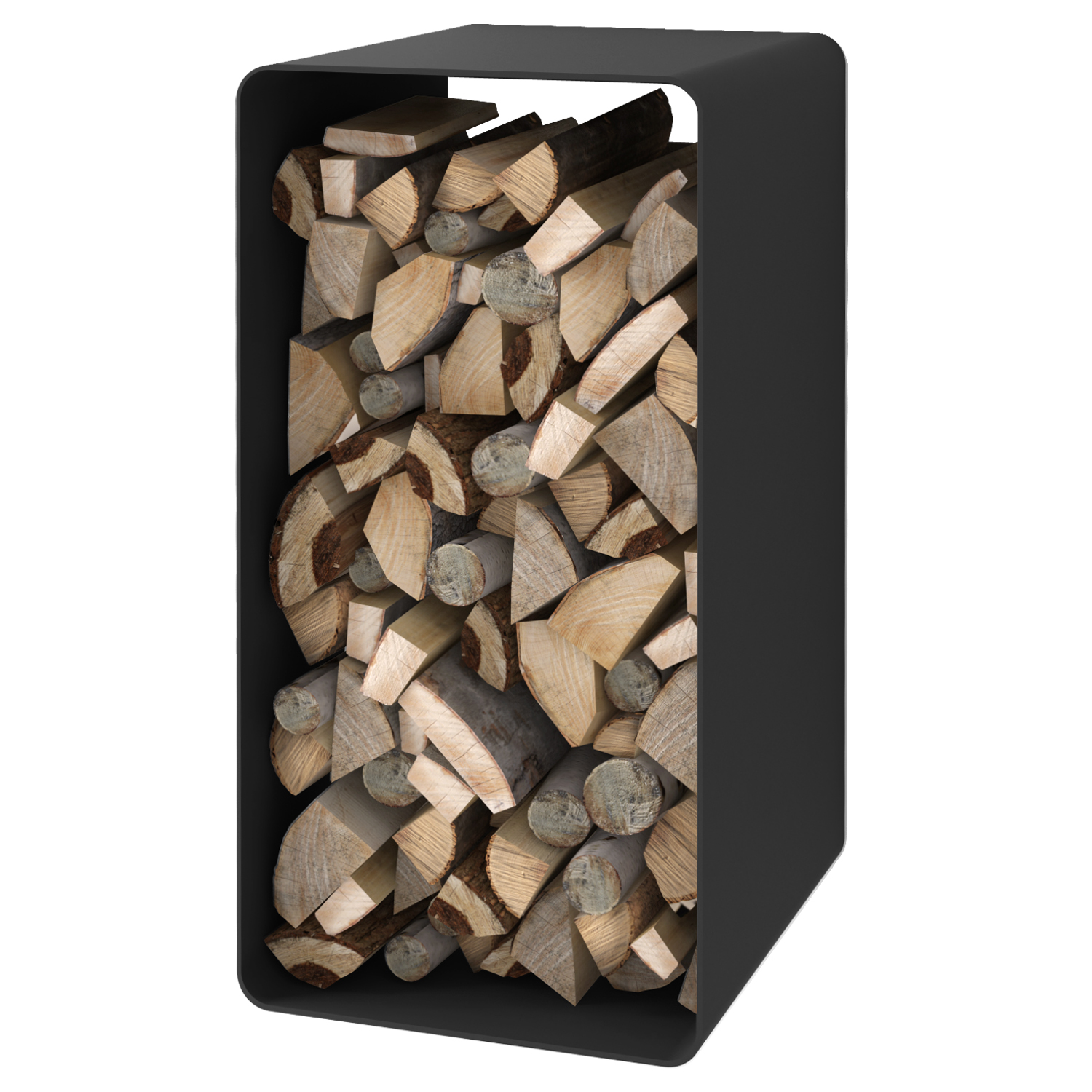 HS Flamingo Deluxe 1 Étagère en Bois Noire