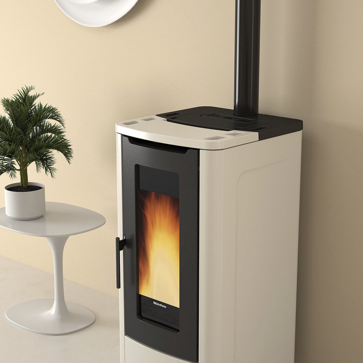 Extraflame TEOREMA PLUS AD - ivoire Poêle à granulés