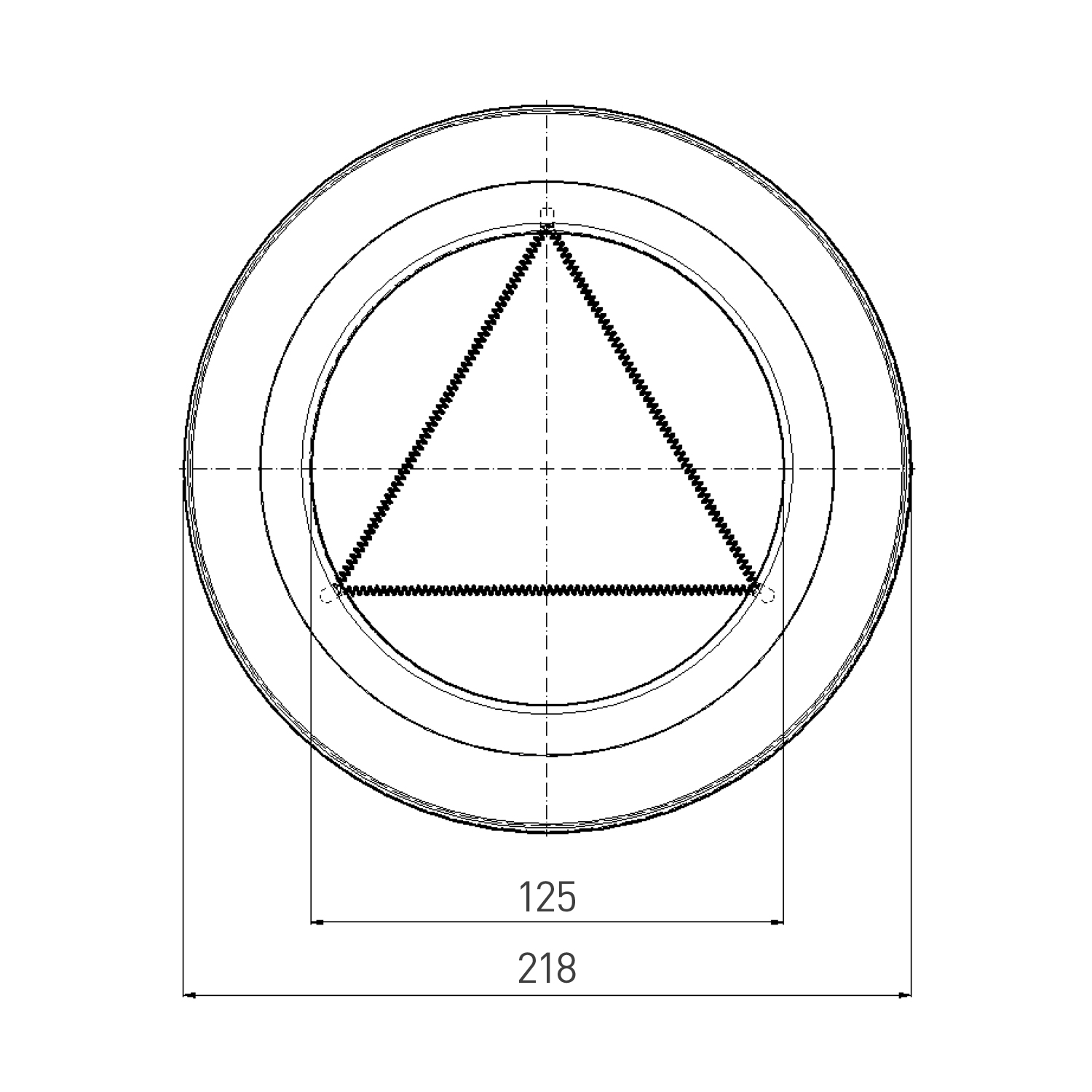 Raik Rauchrohr / Ofenrohr Emaille 120mm - Wandrosette mit Feder Elfenbein