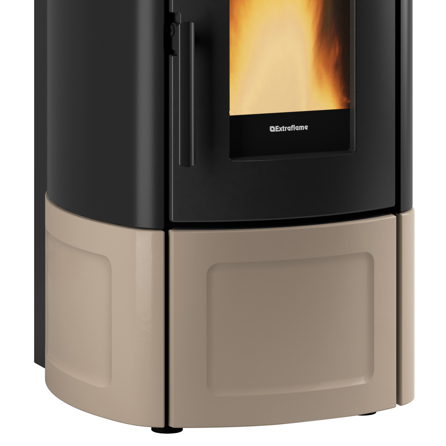 Extraflame NORIS PLUS LUX - Taupe poêle à granulés EVOLUTION LINE