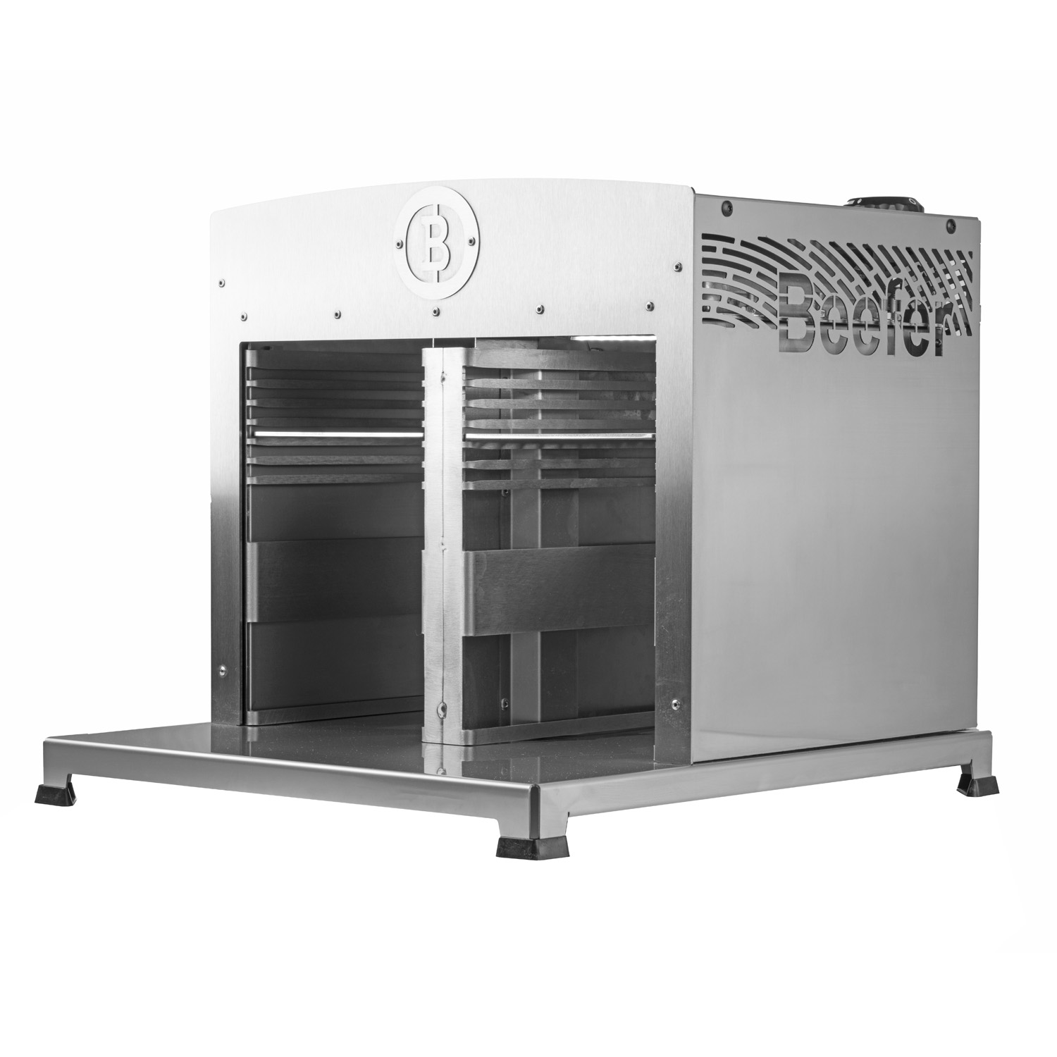 Beefer Twin Pro Propan-Gasgrill mit Trennwand
