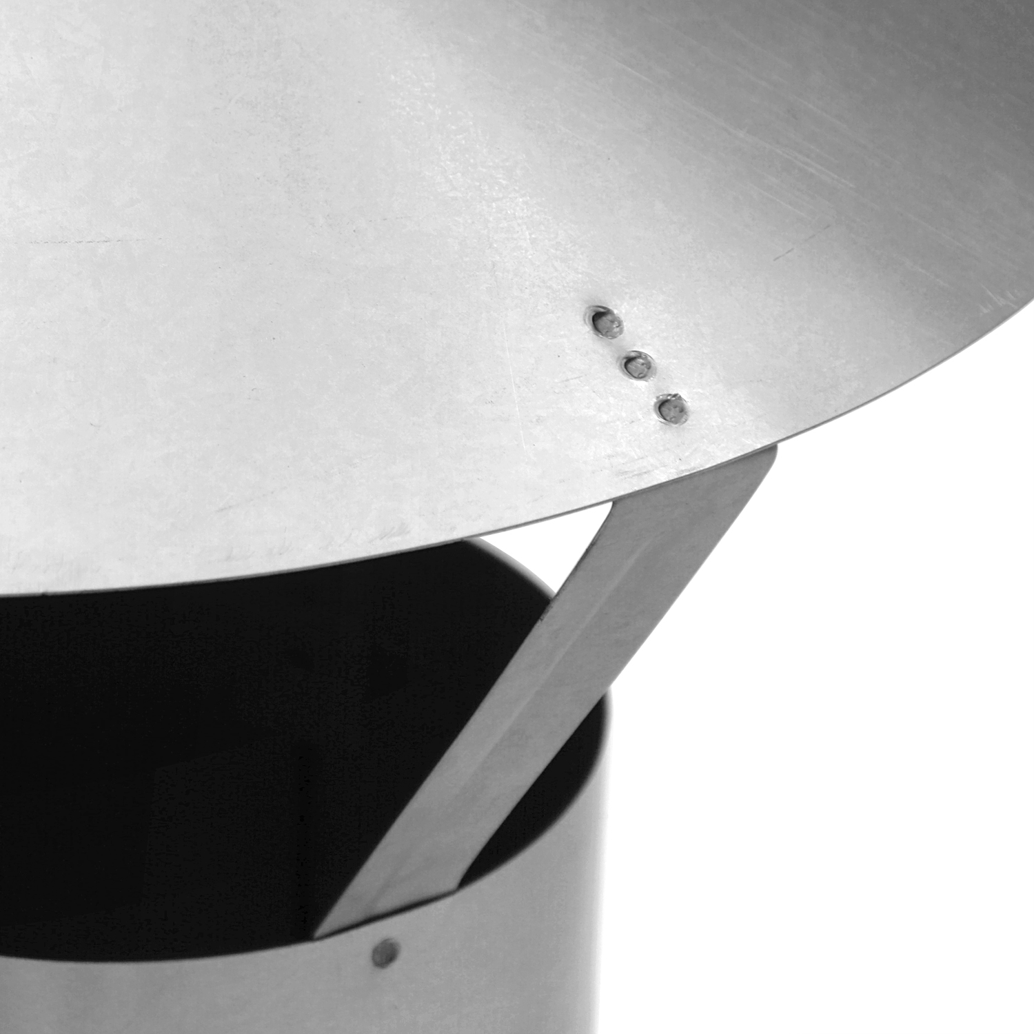 Raik Basic Regenhaube FAL 130mm EW für Rauchrohr / Ofenrohr
