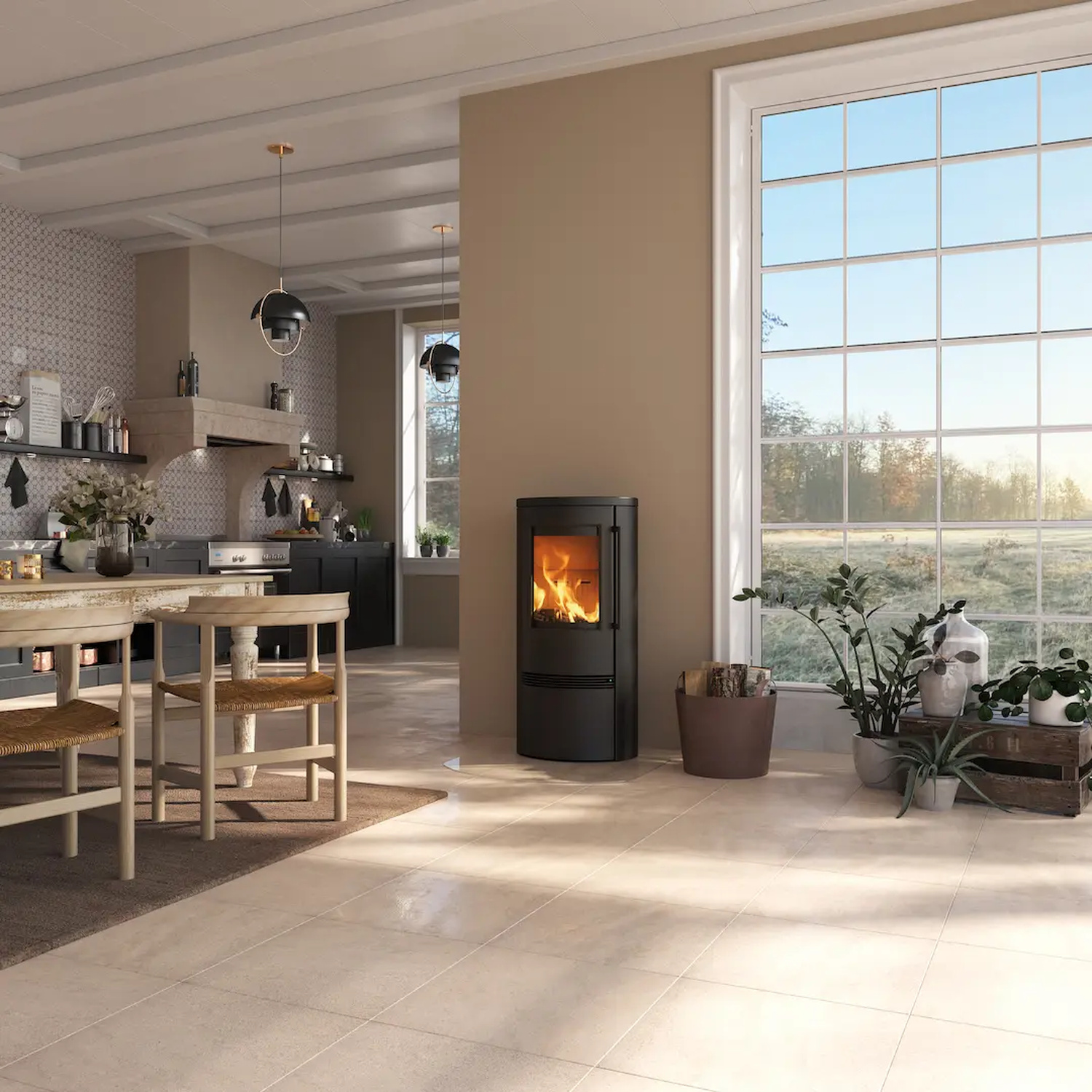 TermaTech TT21R A-Flame Kaminofen