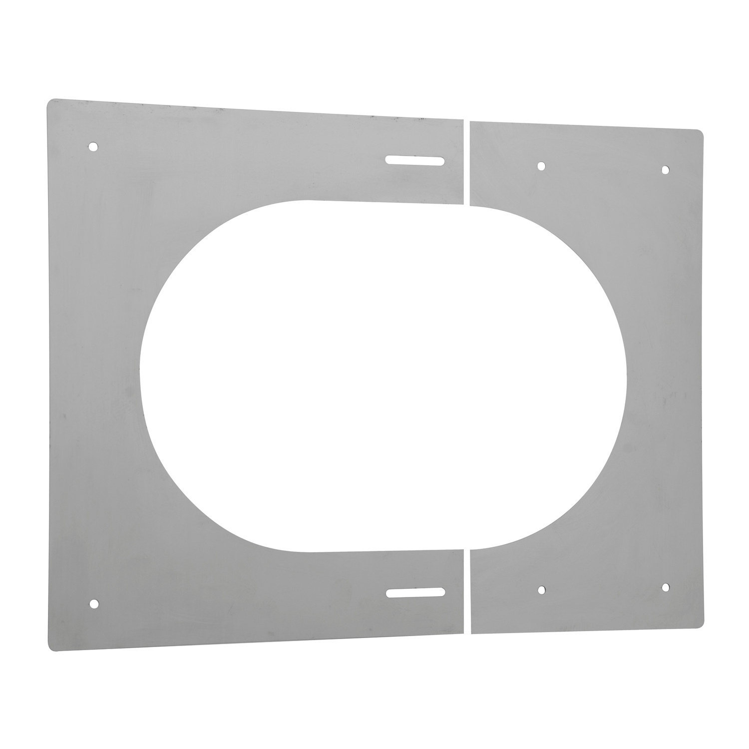 Opsinox Edelstahlschornstein 200 mm Dachblende für Innenmont. PLP 0-45°