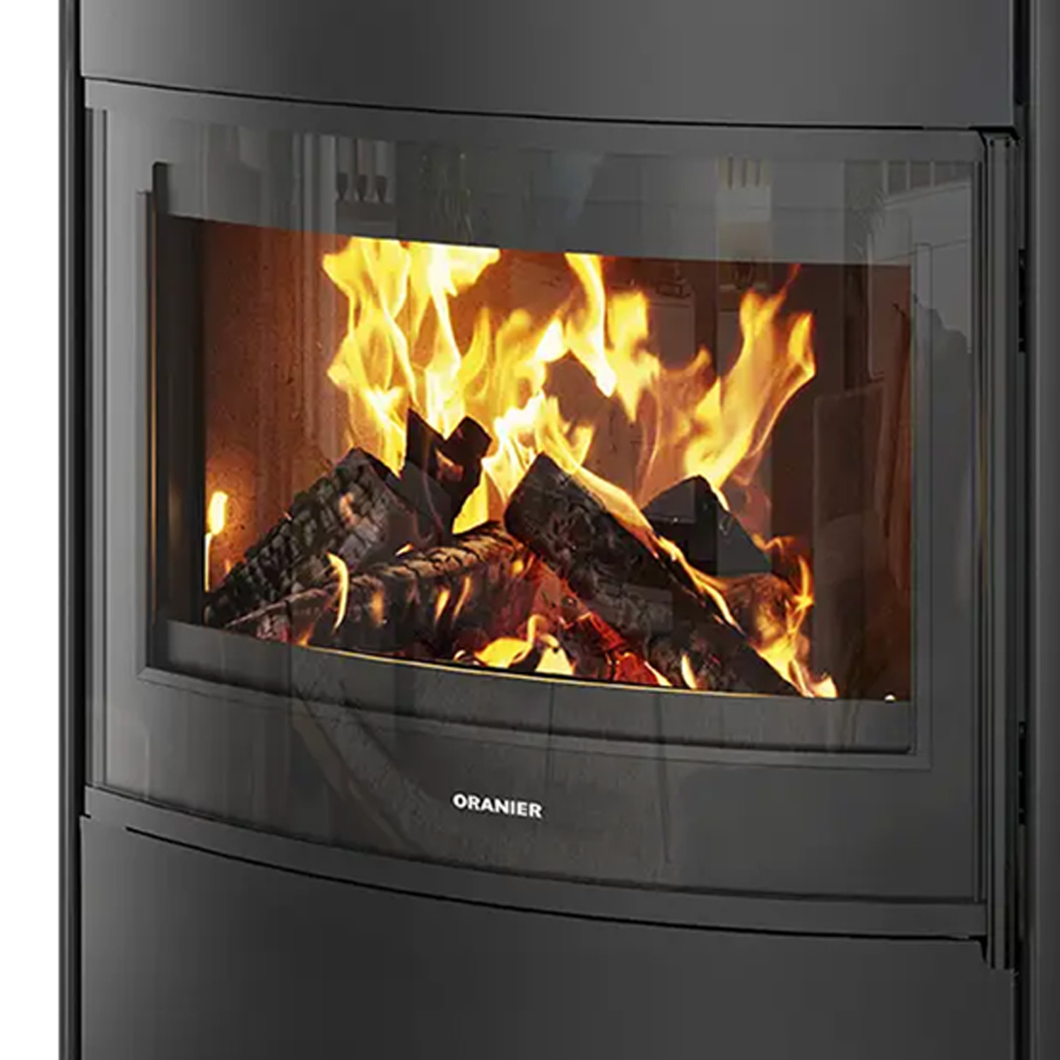 Oranier Feras W+ Kaminofen Stahl Schwarz