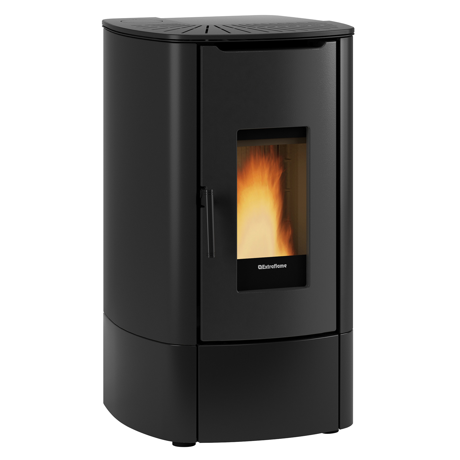 Extraflame Prestige Line Angy Top 16 Pelletofen Schwarz
