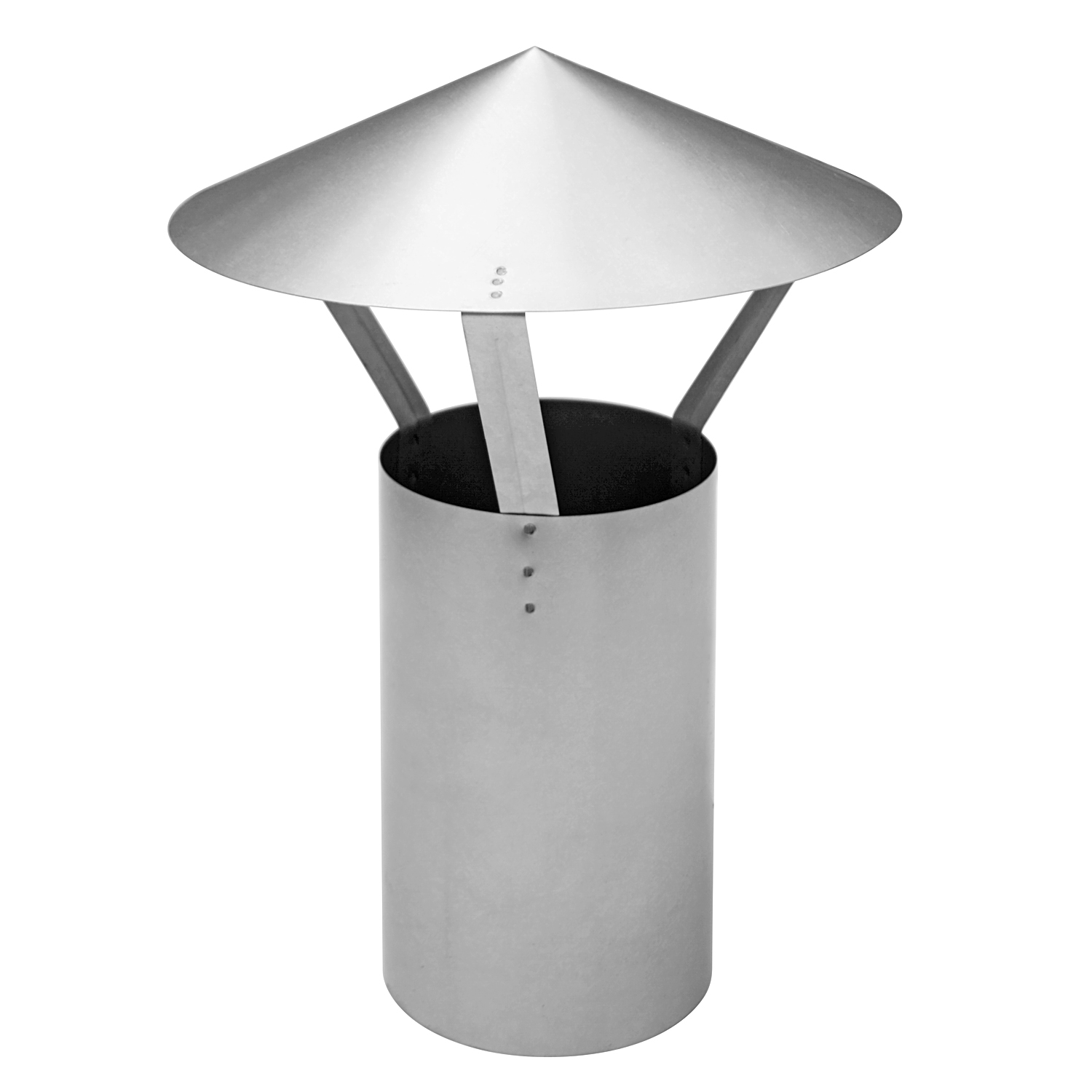 Raik Basic Regenhaube FAL 130mm EW für Rauchrohr / Ofenrohr