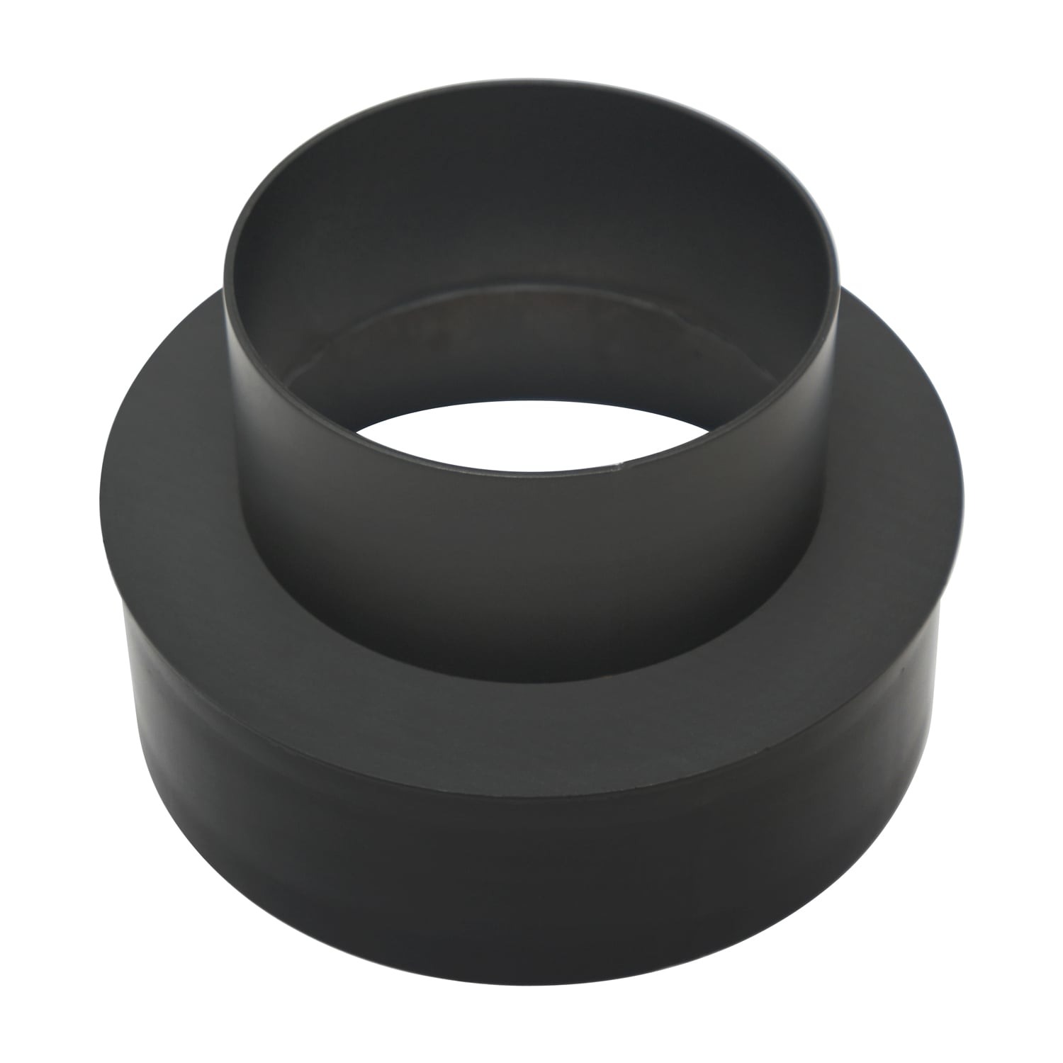 Raik Basic Erweiterung 150mm – 250mm schwarz gerade für Rauchrohr / Ofenrohr