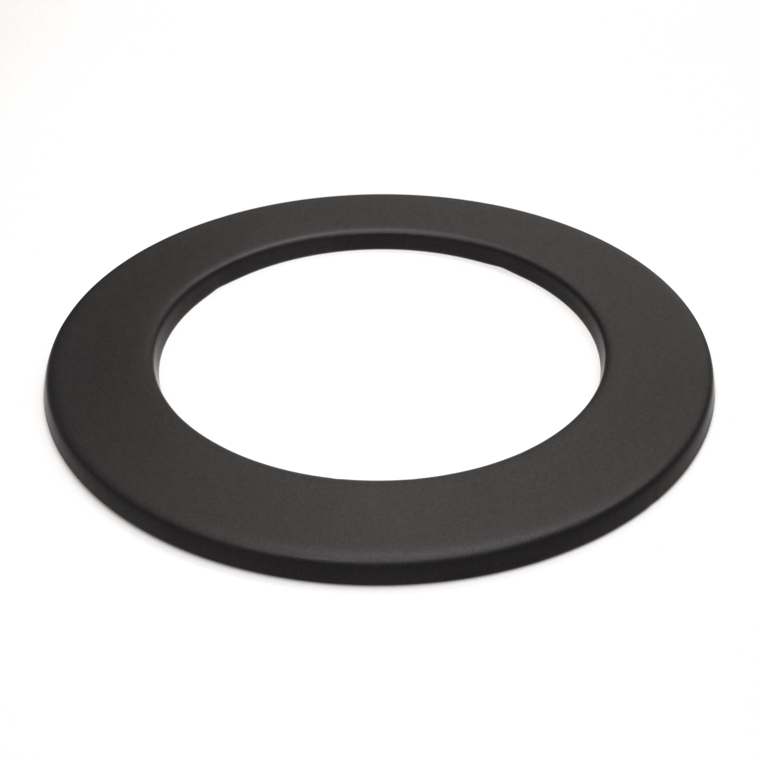 Raik Basic Wandrosette 180mm schwarz 3cm für Rauchrohr / Ofenrohr