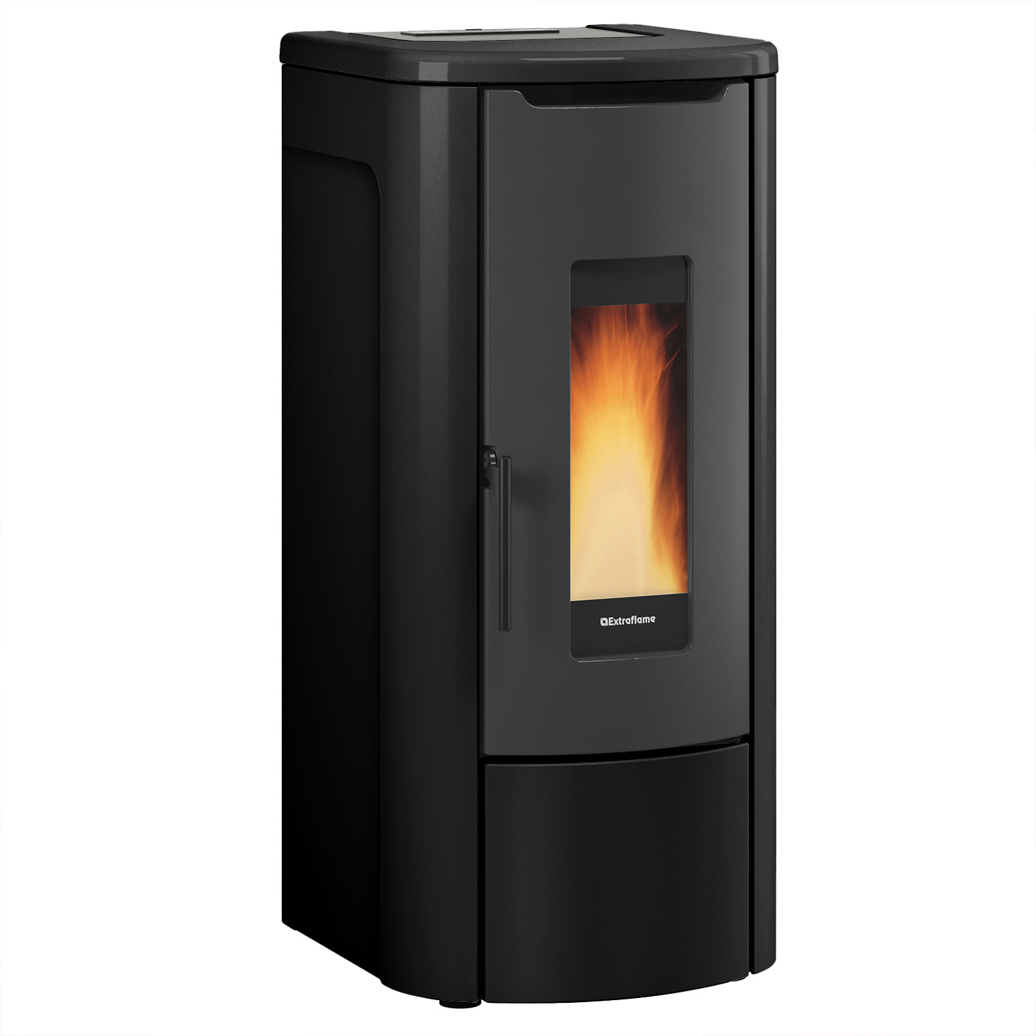 Extraflame ROSANNA IDRO 5.0 - schwarz wassergeführter Pelletofen EVOLUTION LINE