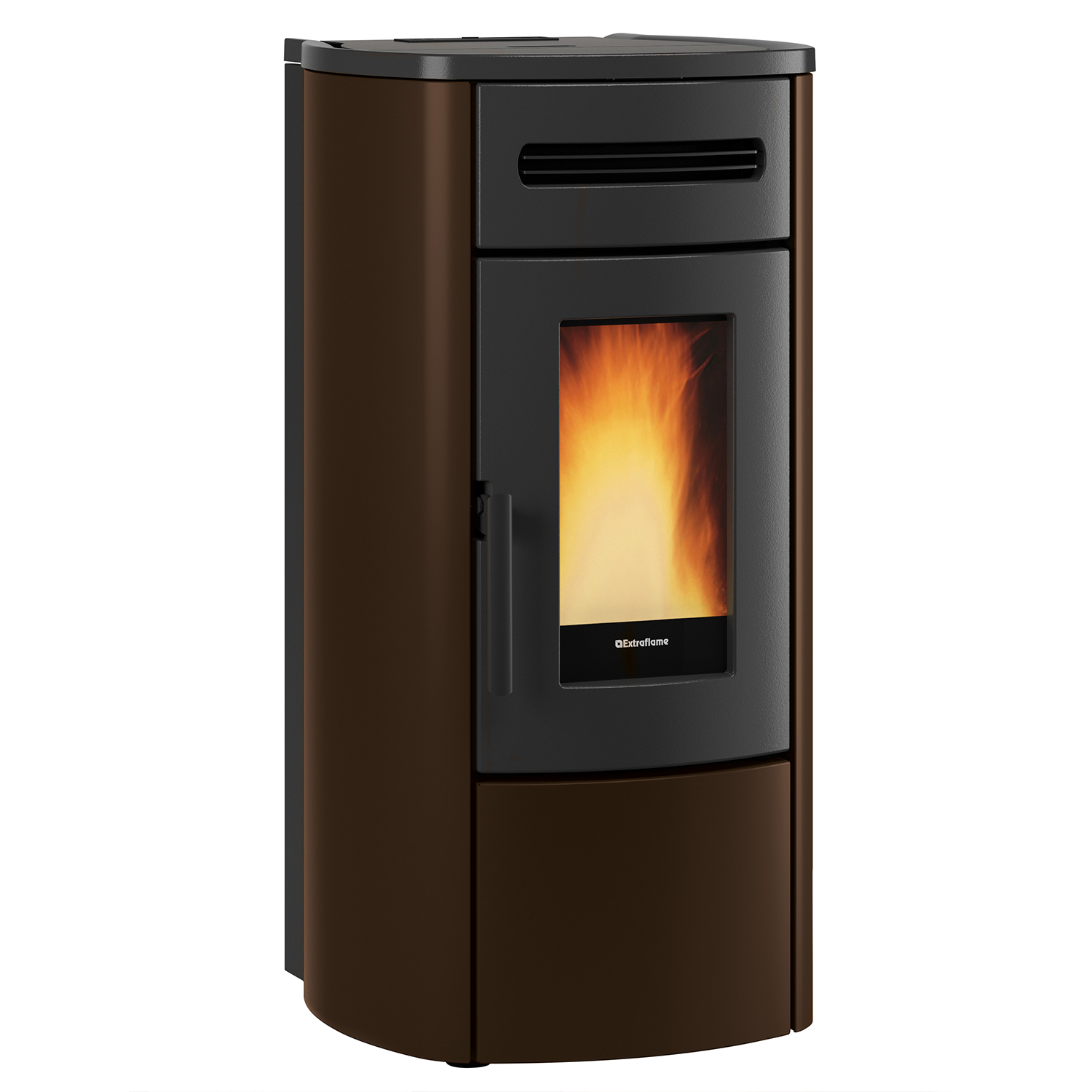Extraflame GUENDA IDRO 5.0 - Bronze poêle à granulés bouilleur EVOLUTION LINE