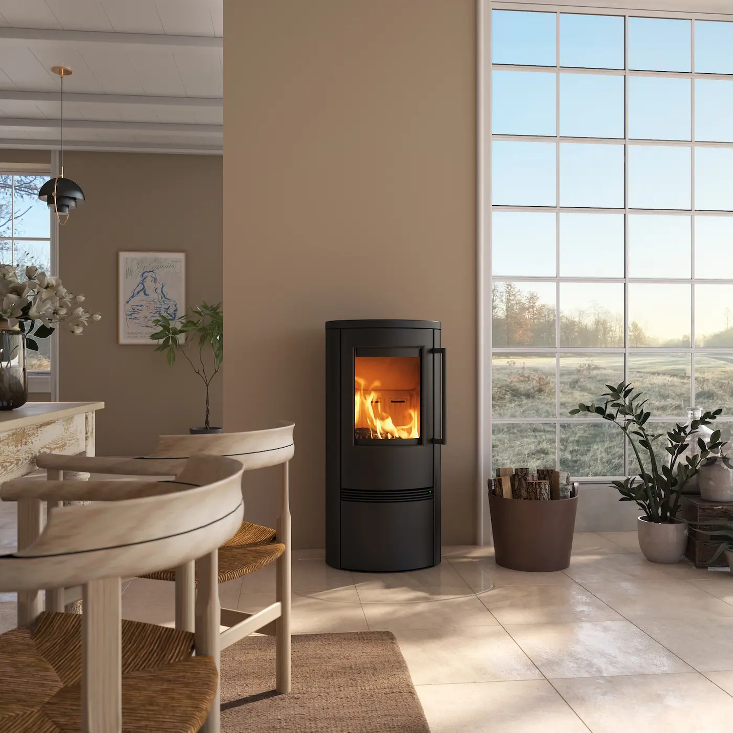 TermaTech TT21R A-Flame Kaminofen