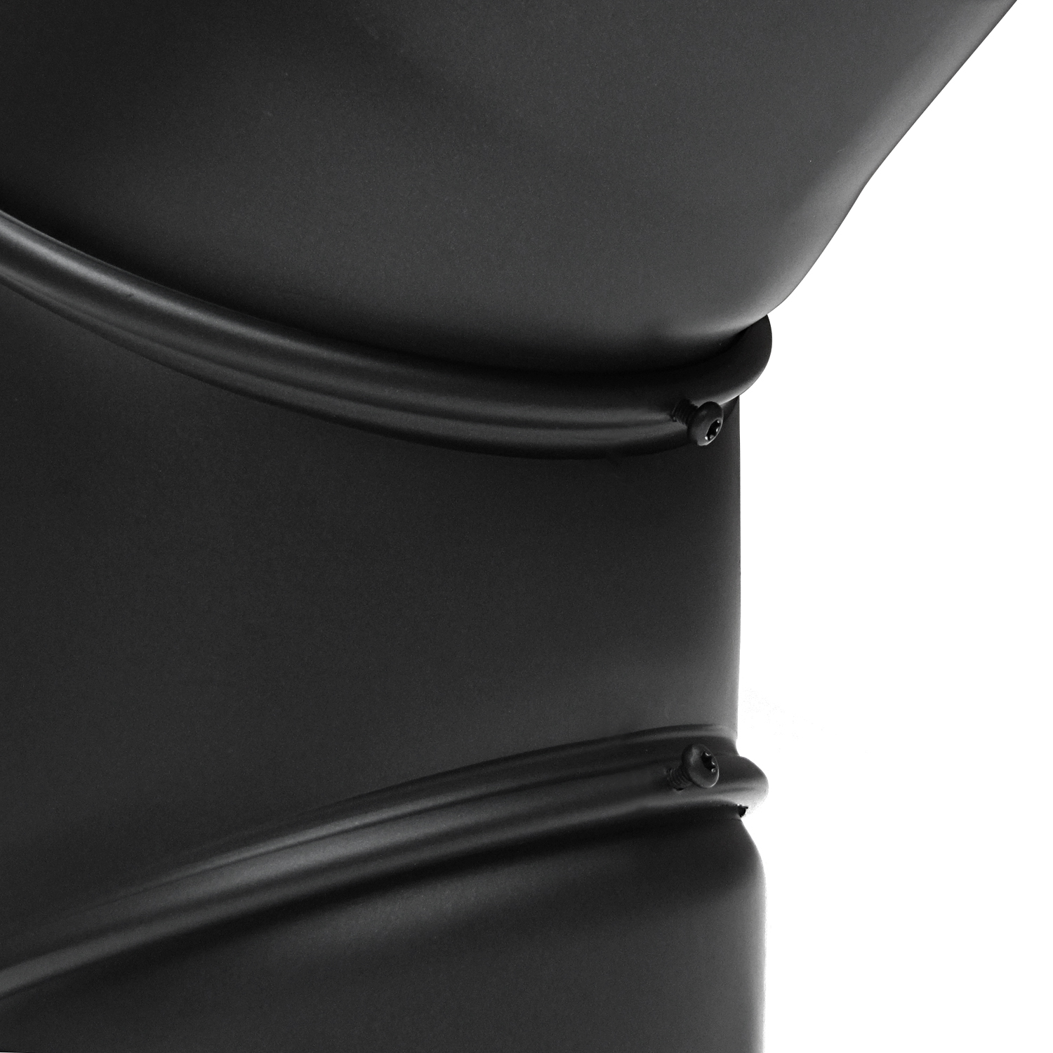 Raik Basic Rauchrohrbogen 150mm 0–90° mit Tür schwarz für Rauchrohr / Ofenrohr