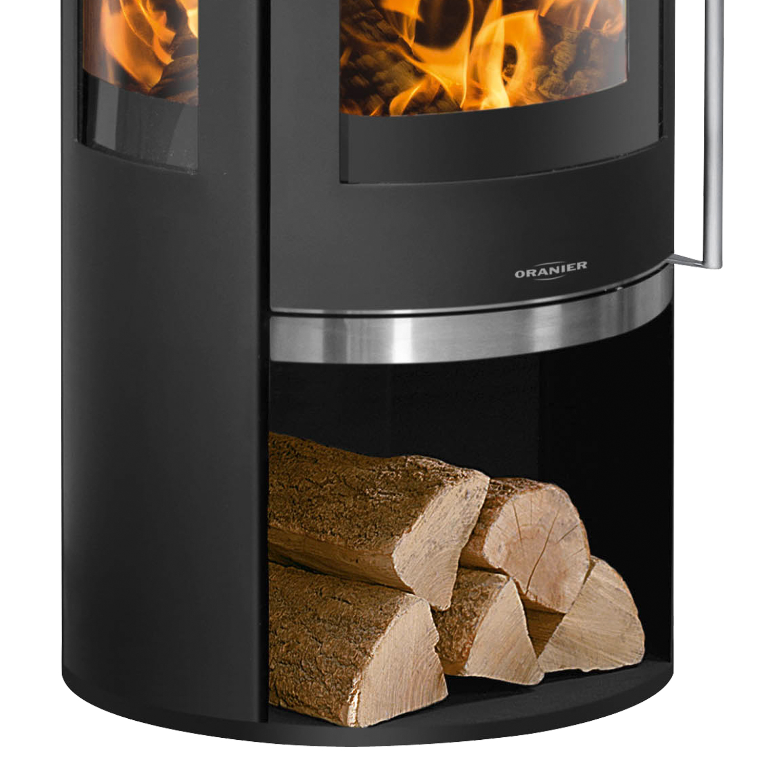 Poêle à bois Oranier Rota TRE 2.0 Acier Noir