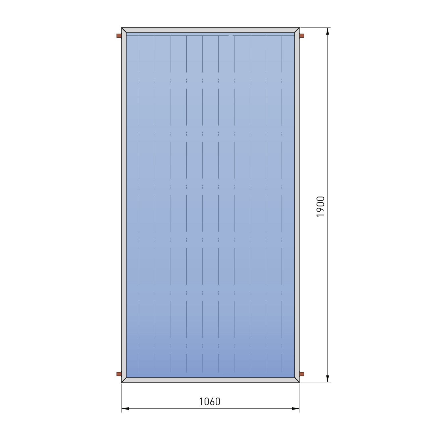 Sunex Collecteur Solaire Plat AMP 2.0