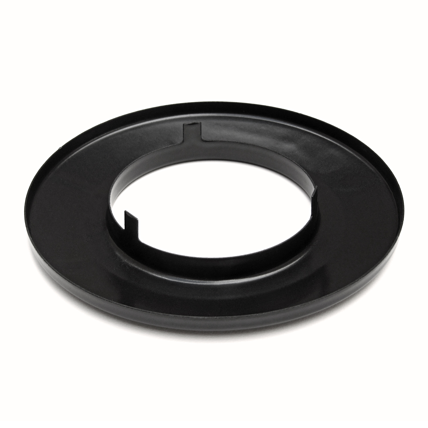 Raik Pelletrohr / Ofenrohr 100mm - Wandrosette schwarz