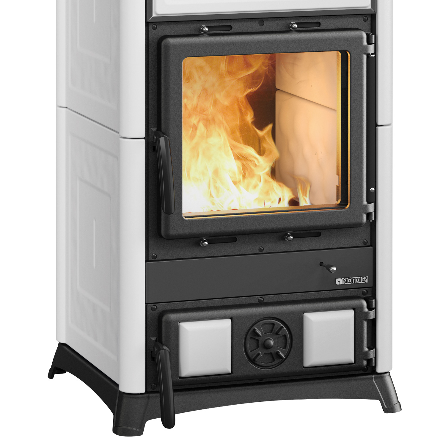 La Nordica Prestige Line Nova Forno 16 Kaminofen Mattweiß
