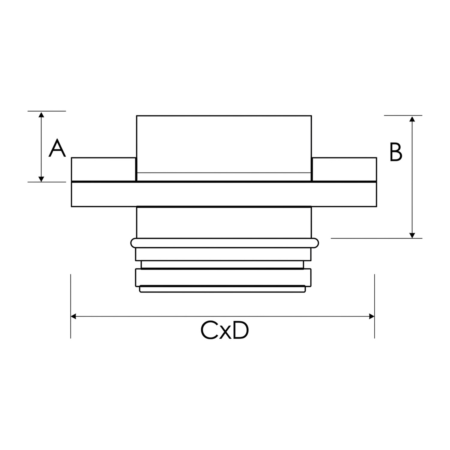 Schiedel Plaque support PPL Ø 200 mm