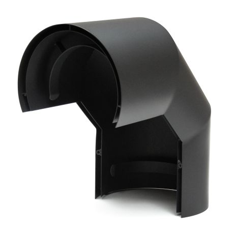 Raik 130mm noir doppelt pour 3teiligen coude 90° | kamdi24
